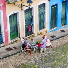 Salvador - ulice Pelourinho